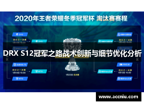 DRX S12冠军之路战术创新与细节优化分析 DRX S12冠军之路战术创新与细节优化分析